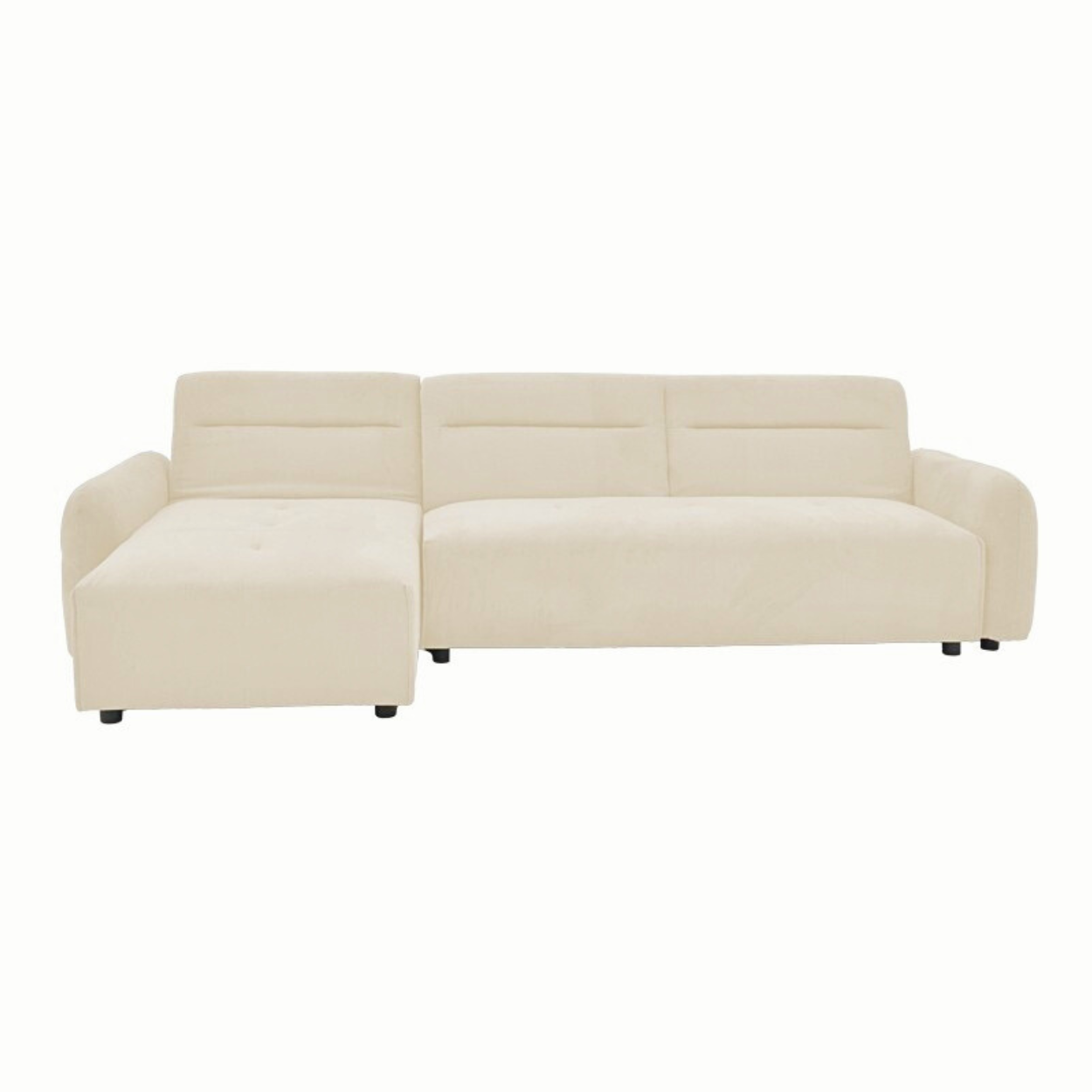 Minimal Kαναπές αναστρέψιμος γωνιακός 293x142x80εκ μπεζ - Image 2