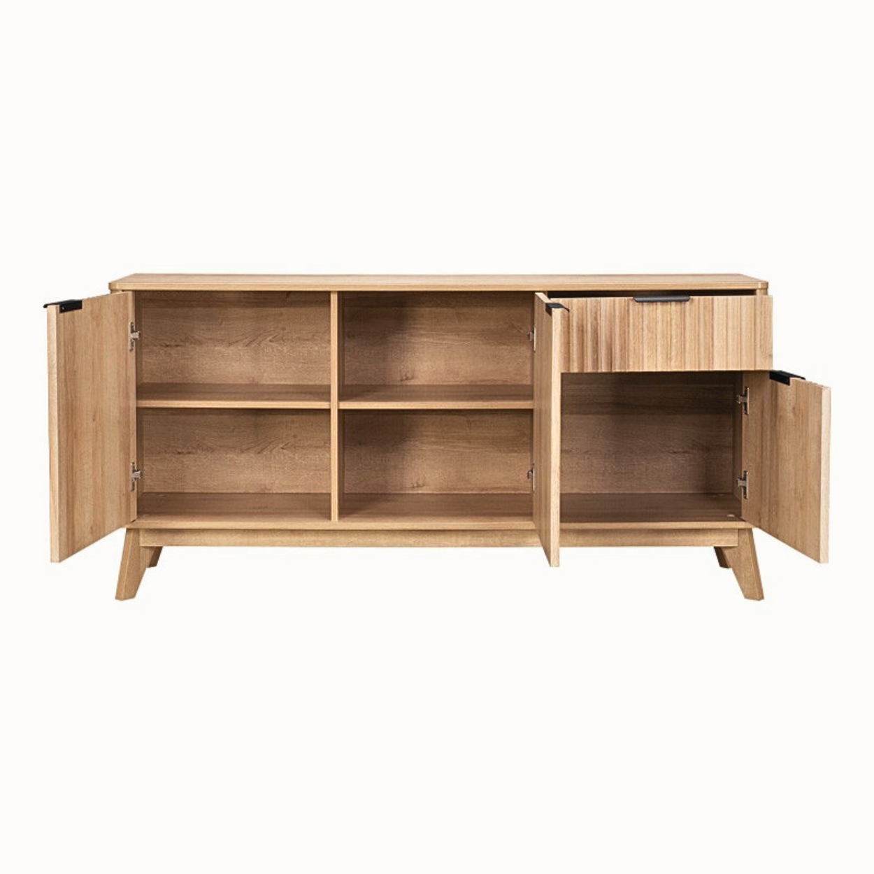 Modern Contemporary Μπουφές με Κάθετες Αυλακώσεις 150 cm - Image 4