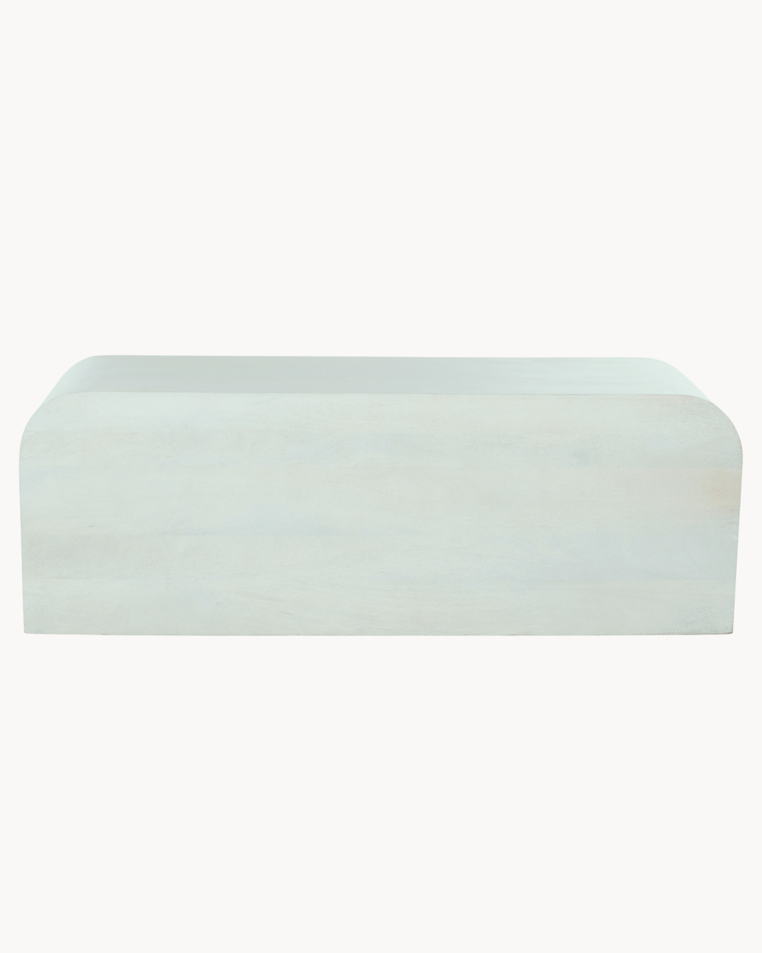 Έπιπλο Τηλεόρασης από Μασίφ Ξύλο Mango 130x40x45 εκ Λευκό - Image 5