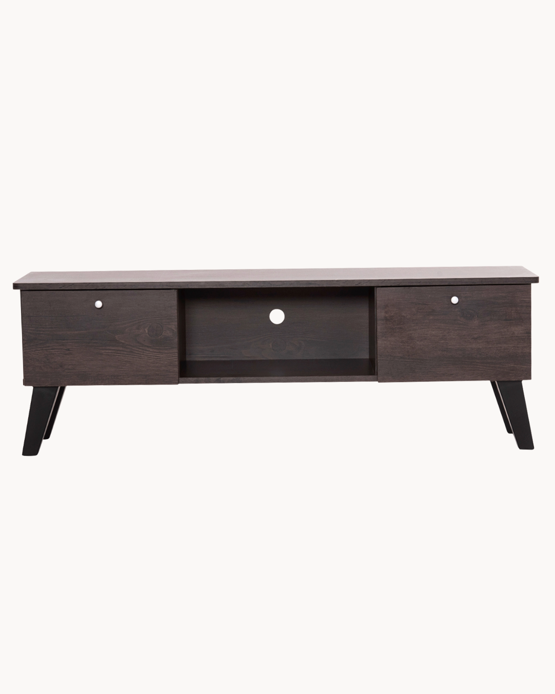 Έπιπλο Τηλεόρασης Καρυδί Modern Minimal 120x34x41 εκ. - Image 5