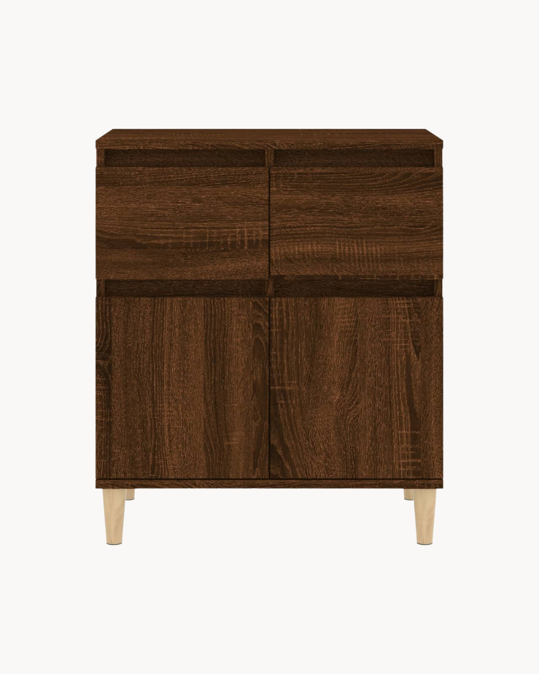 Modern Rustic Ντουλάπι Αποθήκευσης σε Καφέ Δρυς 60 cm - Image 4