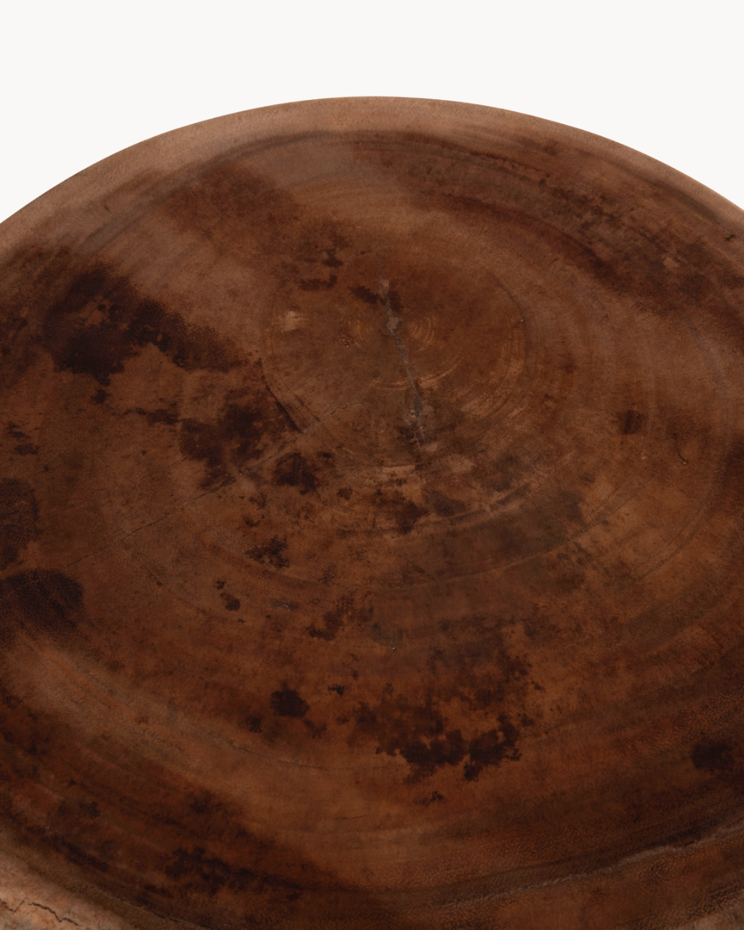 Rustic Organic Σκαμπό από Μασίφ Ξύλο Suar 35 cm - Image 6