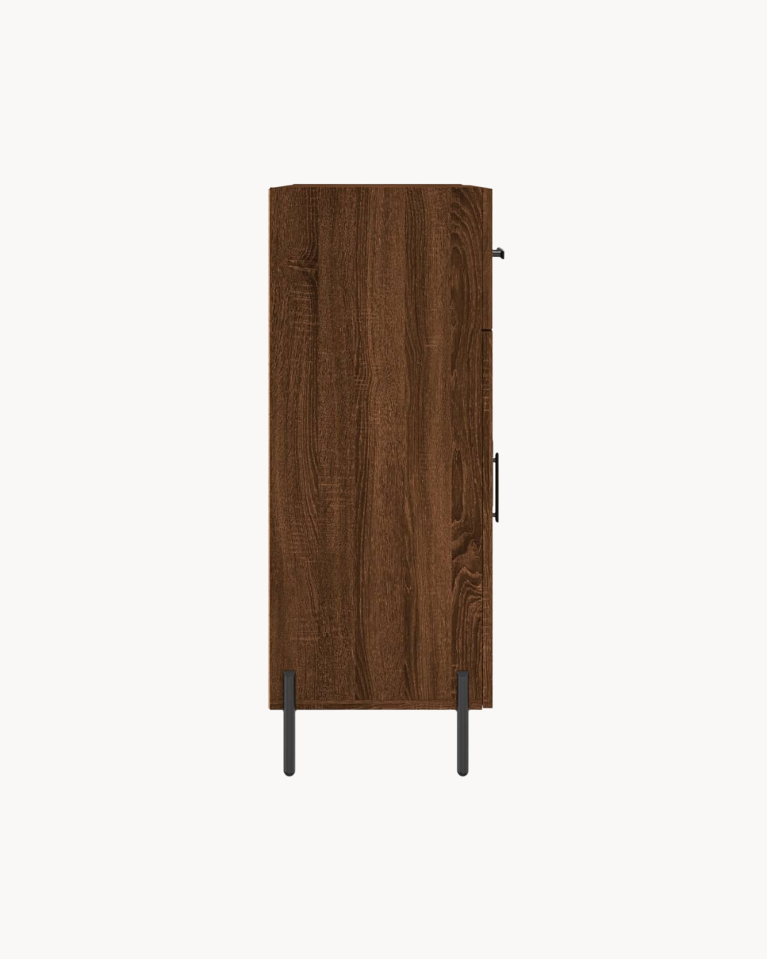 Modern Ντουλάπι Αποθήκευσης σε Καφέ Δρυς 69,5 cm - Image 5