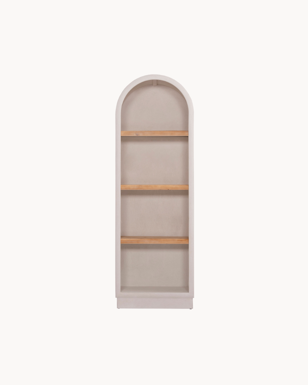 Island Boho Cement Look Ραφιέρα από MDF & Ξύλο Ελάτου 179cm - Image 3