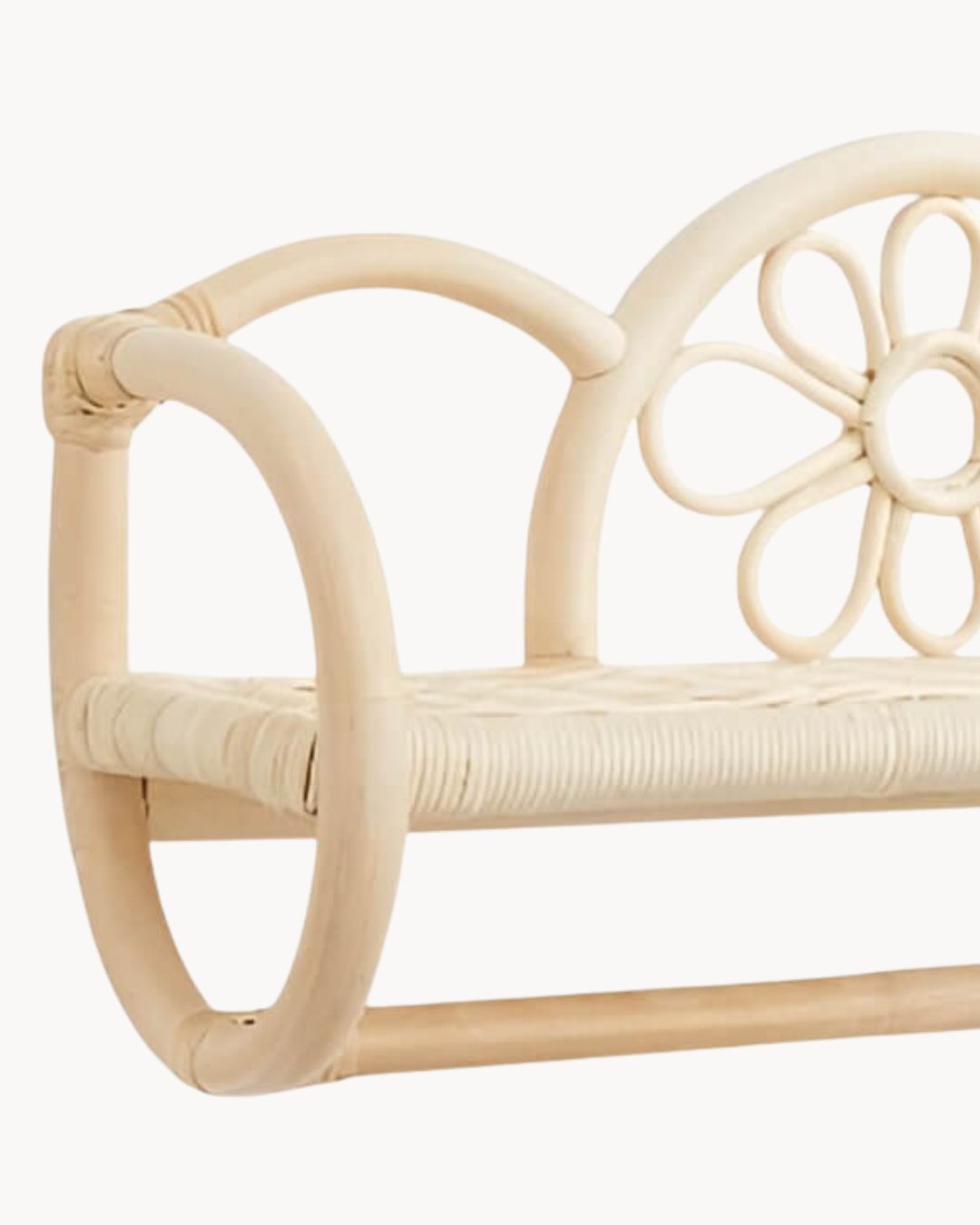 Boho Natural Ράφι Τοίχου από Φυσικό Rattan 59cm - Image 3