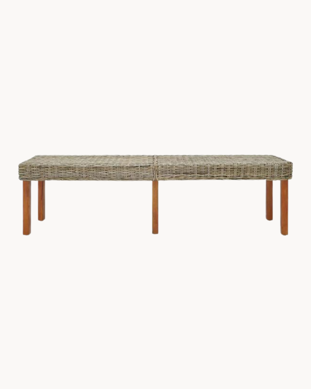 Rustic Natural Παγκάκι Μασίφ Ξύλου Μάνγκο 160cm Φυσικό - Image 3