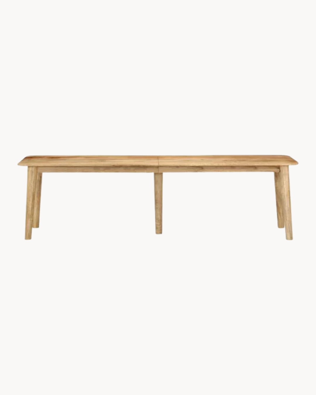 Minimal Παγκάκι Μασίφ Ξύλο Μάνγκο 160cm Φυσικό - Image 3