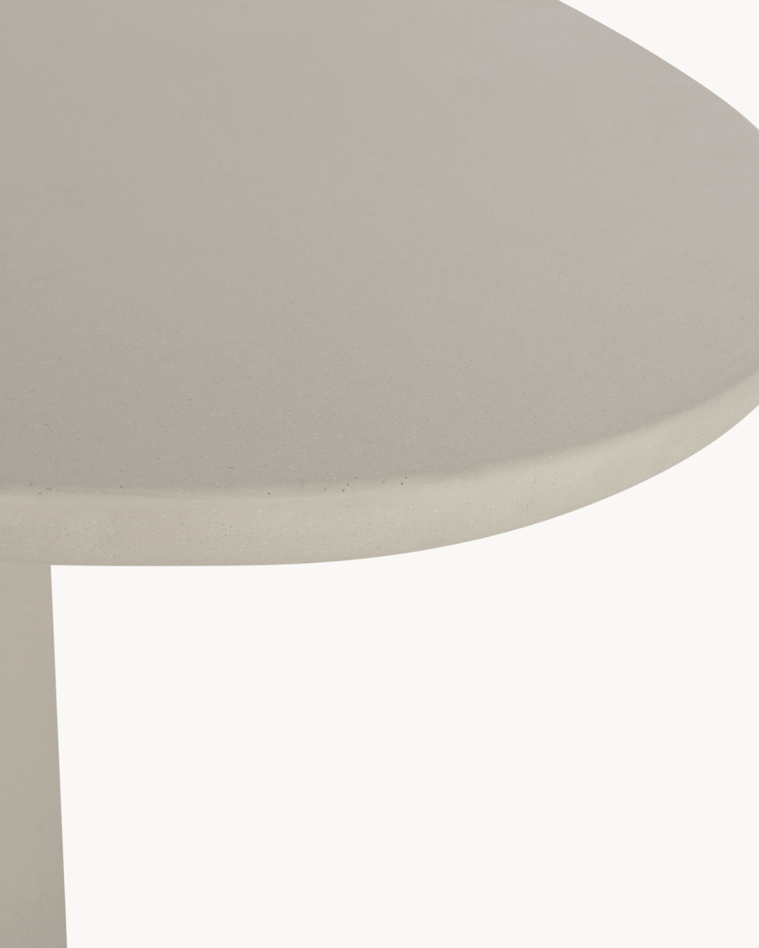 Contemporary Minimal Οβάλ Τραπέζι Τραπεζαρίας 240 cm Μπεζ - Image 3