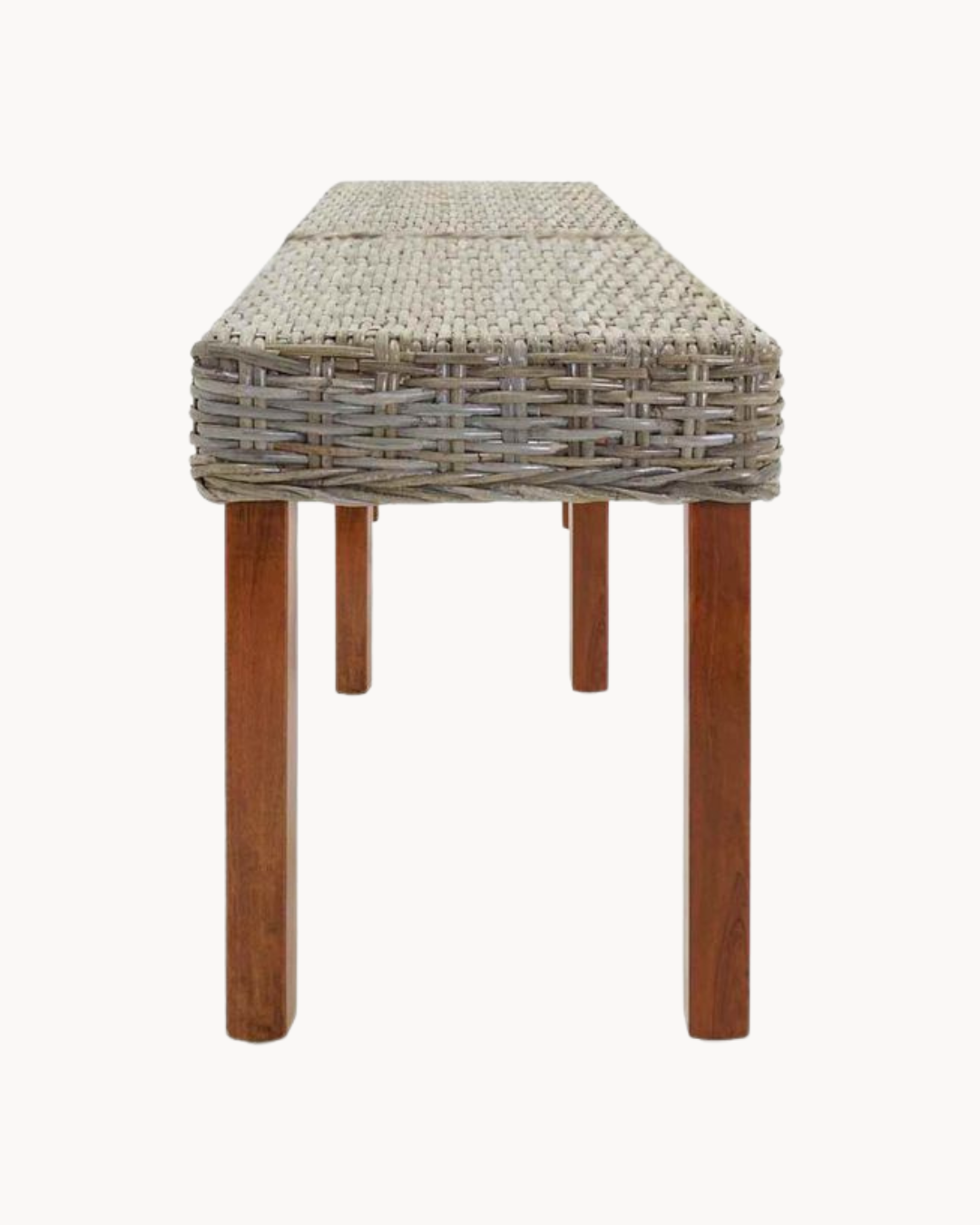 Rustic Natural Παγκάκι Μασίφ Ξύλου Μάνγκο 160cm Φυσικό - Image 4