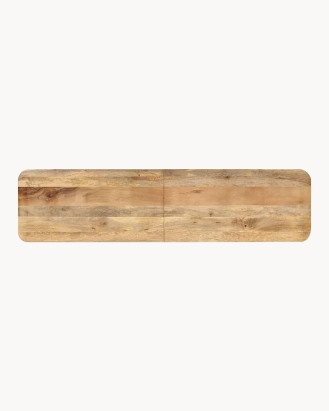 Minimal Παγκάκι Μασίφ Ξύλο Μάνγκο 160cm Φυσικό - Image 6