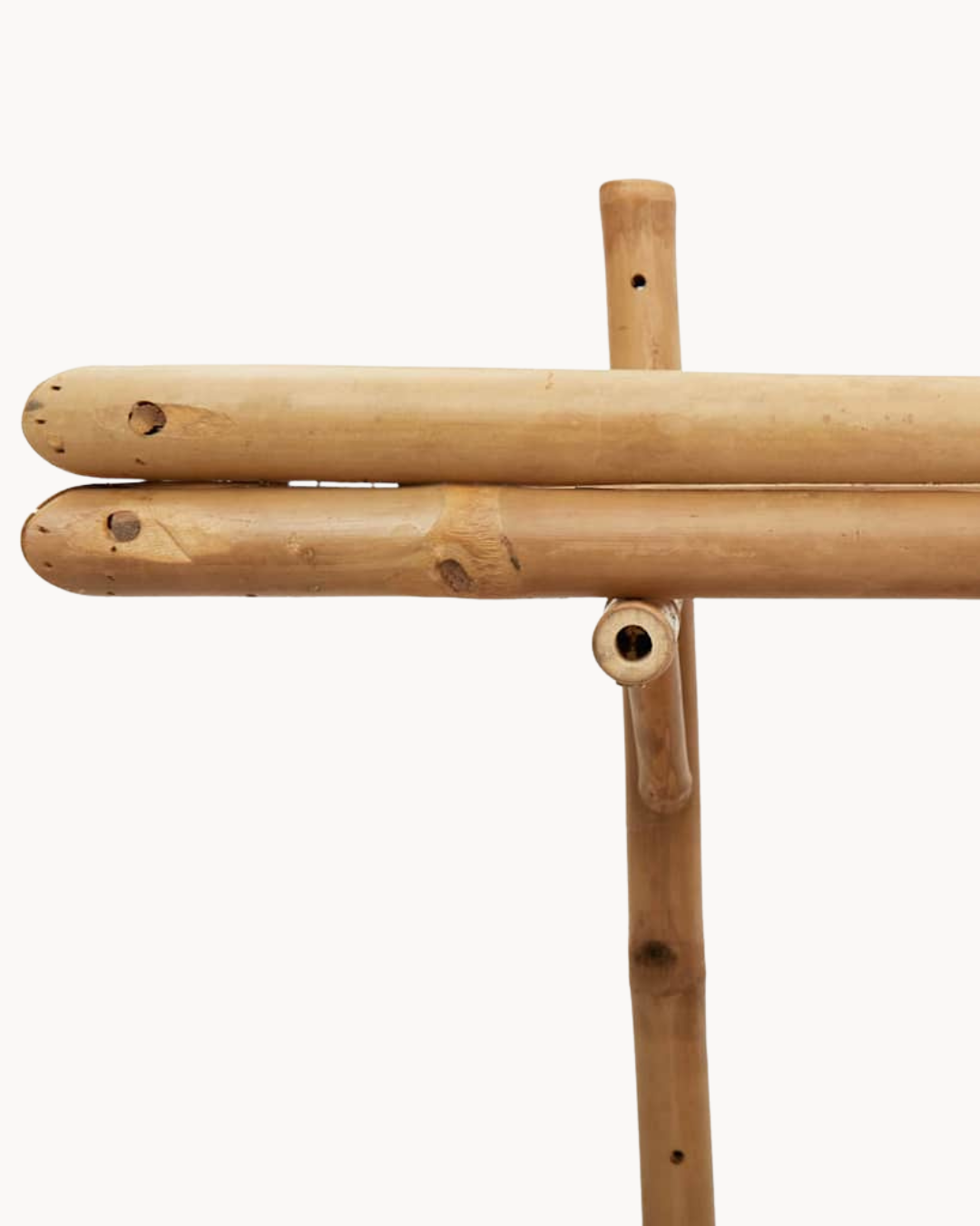 Modern Natural Ραφιέρα Τοίχου 3 Μεγέθη από Μπαμπού 100cm - Image 6