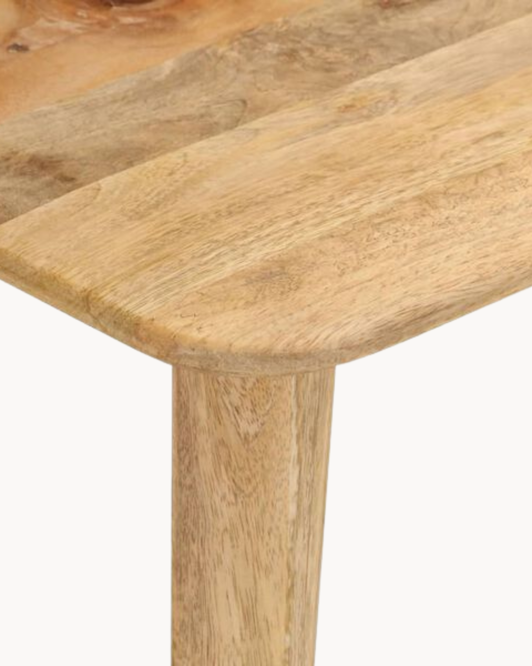 Minimal Παγκάκι Μασίφ Ξύλο Μάνγκο 160cm Φυσικό - Image 5