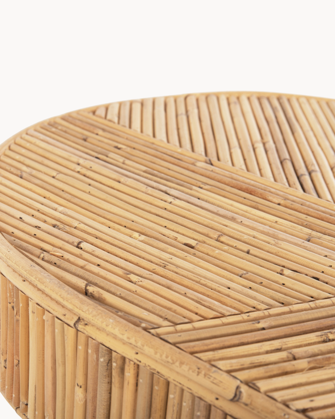 Bohemian Κονσόλα Οβάλ από Φυσικό Rattan 110 cm - Image 5