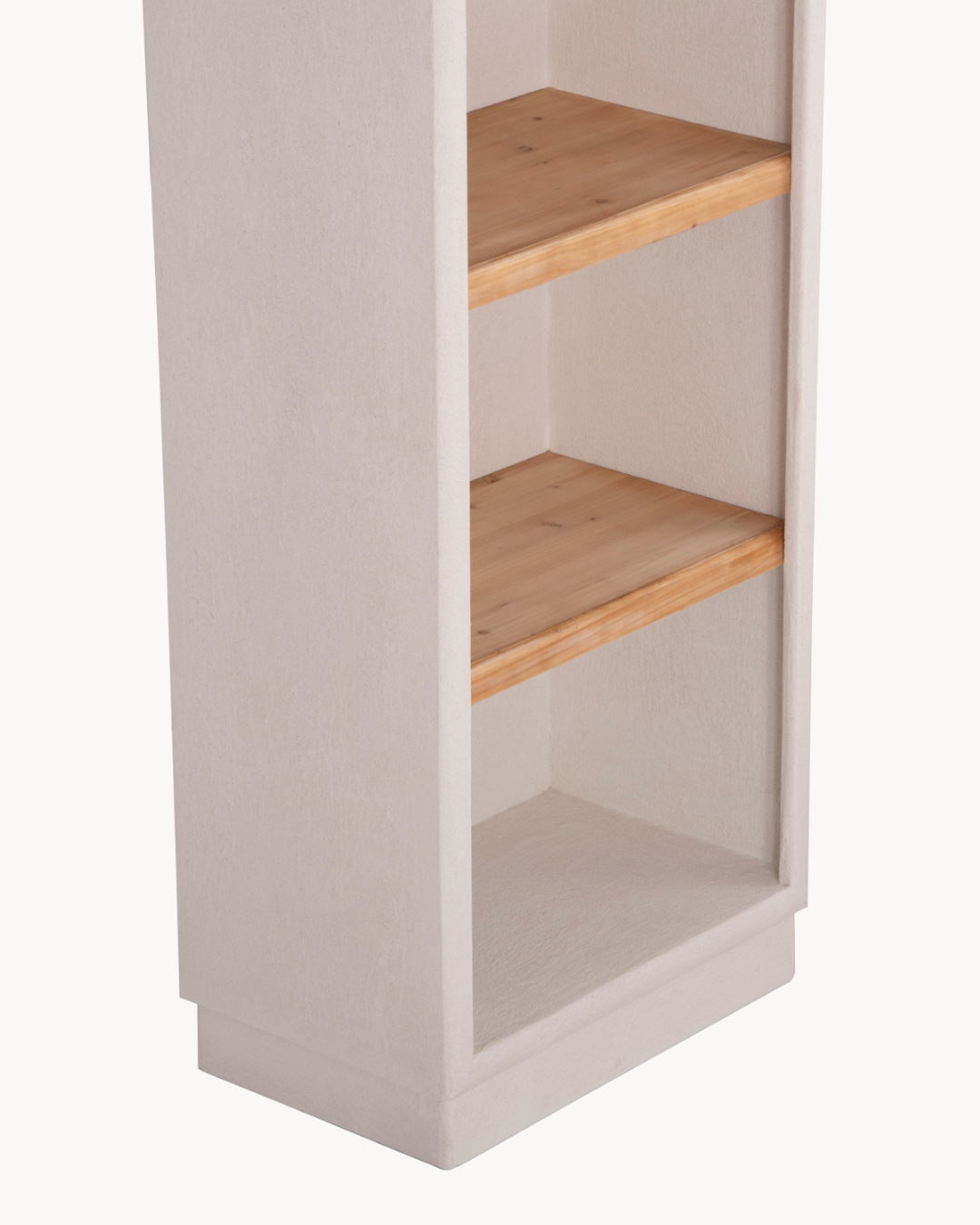 Island Boho Cement Look Ραφιέρα από MDF & Ξύλο Ελάτου 179cm - Image 4
