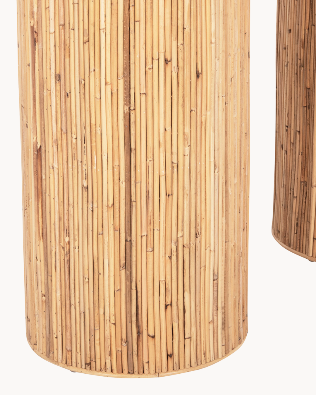 Bohemian Κονσόλα Οβάλ από Φυσικό Rattan 110 cm - Image 6
