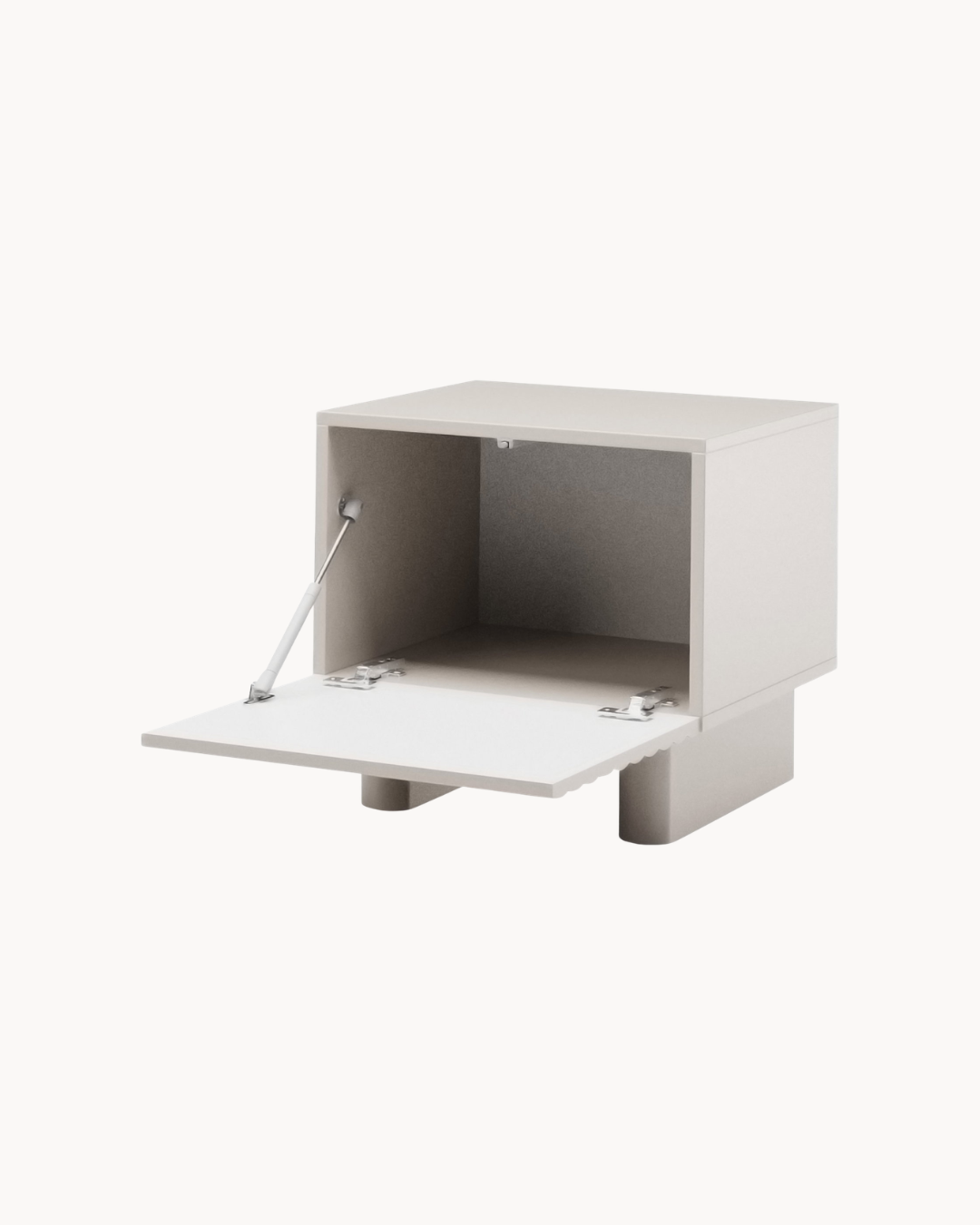 Modern Minimal Κομοδίνο Toyo 50x37x46εκ κασμίρ - Image 4