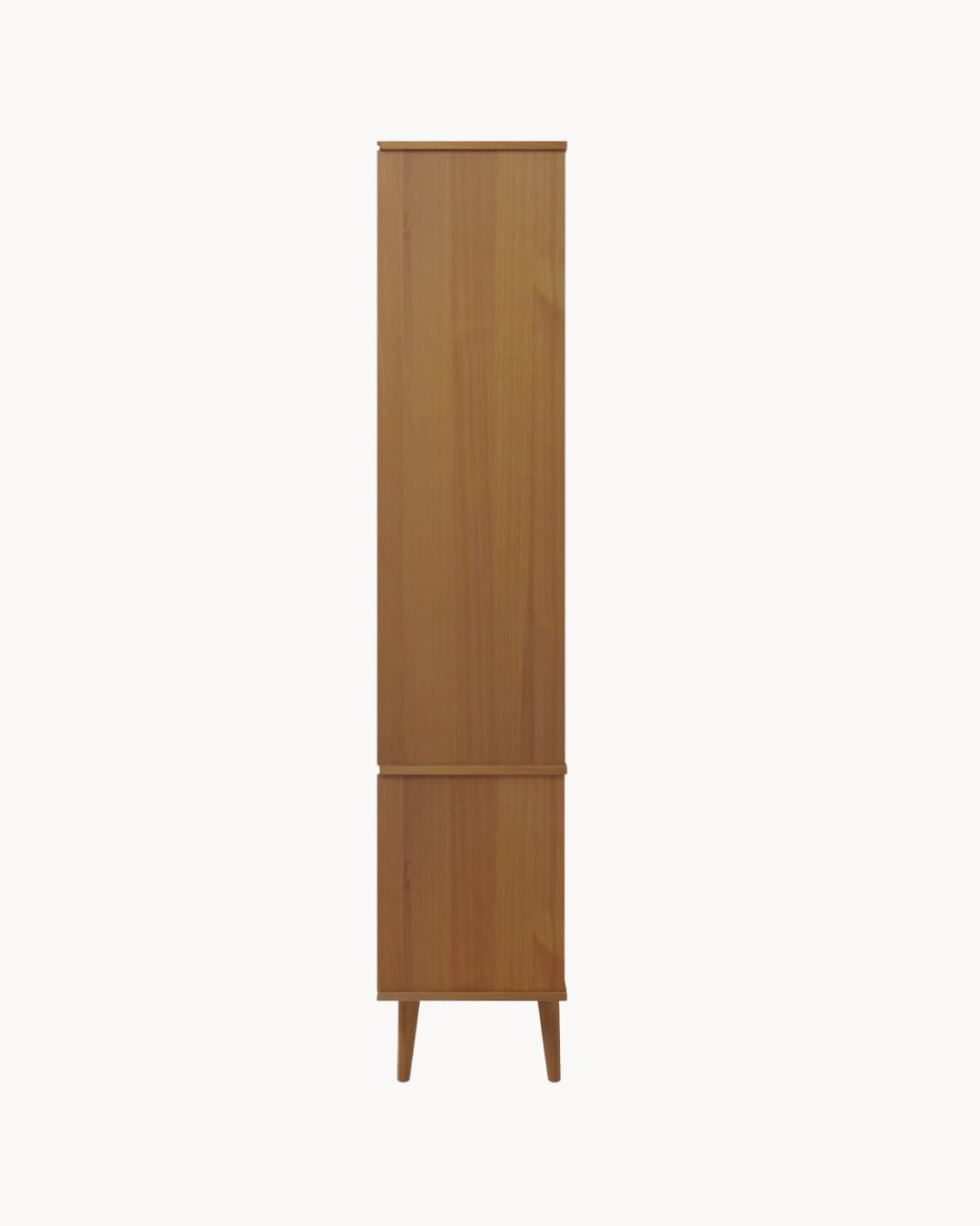 Scandinavian Βιτρίνα Μασίφ Ξύλο Πεύκου 90cm Καφέ - Image 5