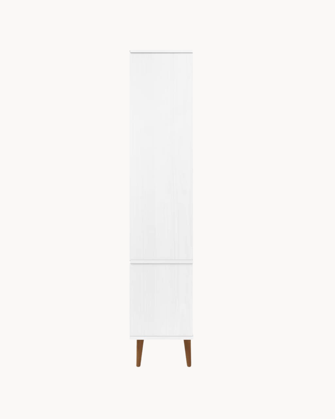 Scandinavian Βιτρίνα Μασίφ Ξύλο Πεύκου 90cm Λευκό - Image 6