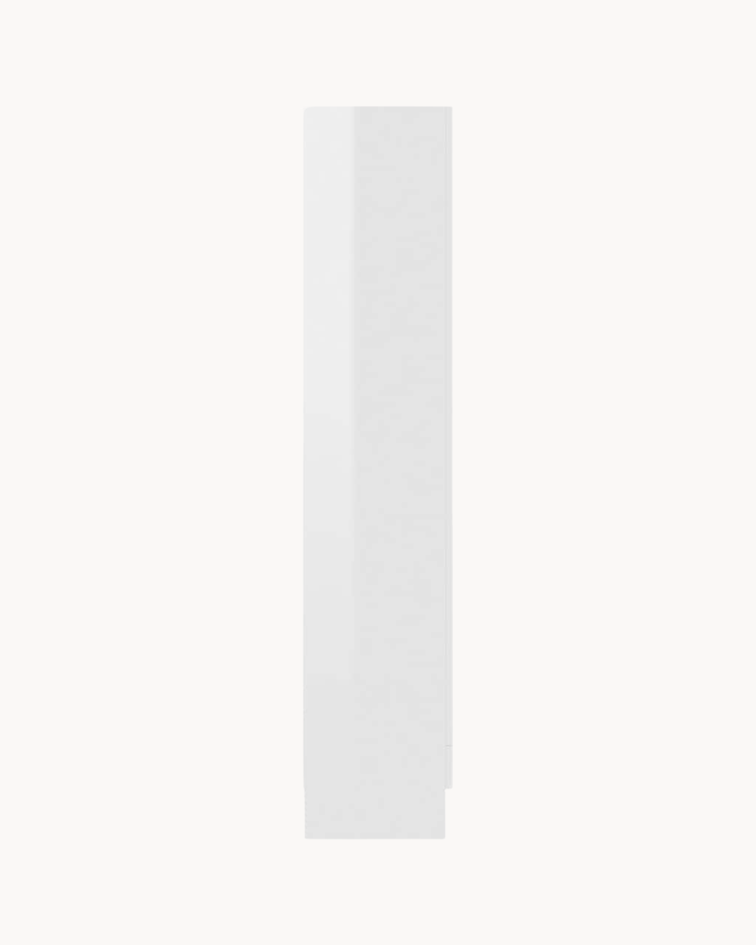 Modern Βιτρίνα 82,5cm Λευκό Γυαλιστερό - Image 6