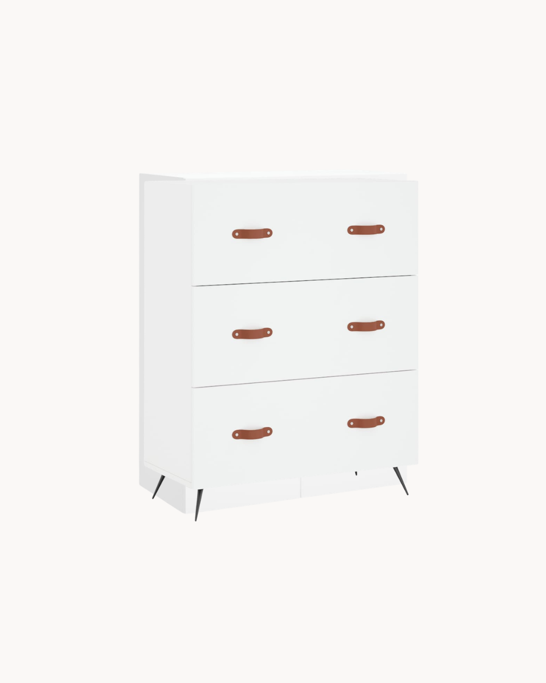 Contemporary Minimal Βιτρίνα 69,5cm Λευκό - Image 9