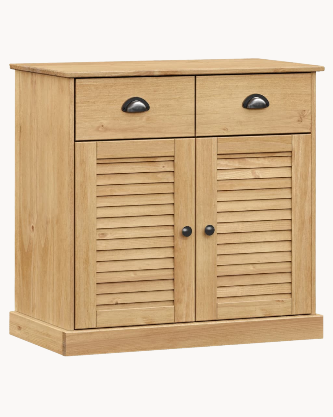 Rustic Modern Βιτρίνα Σκευοθήκη VIGO 78cm Φυσικό Μελί - Image 7
