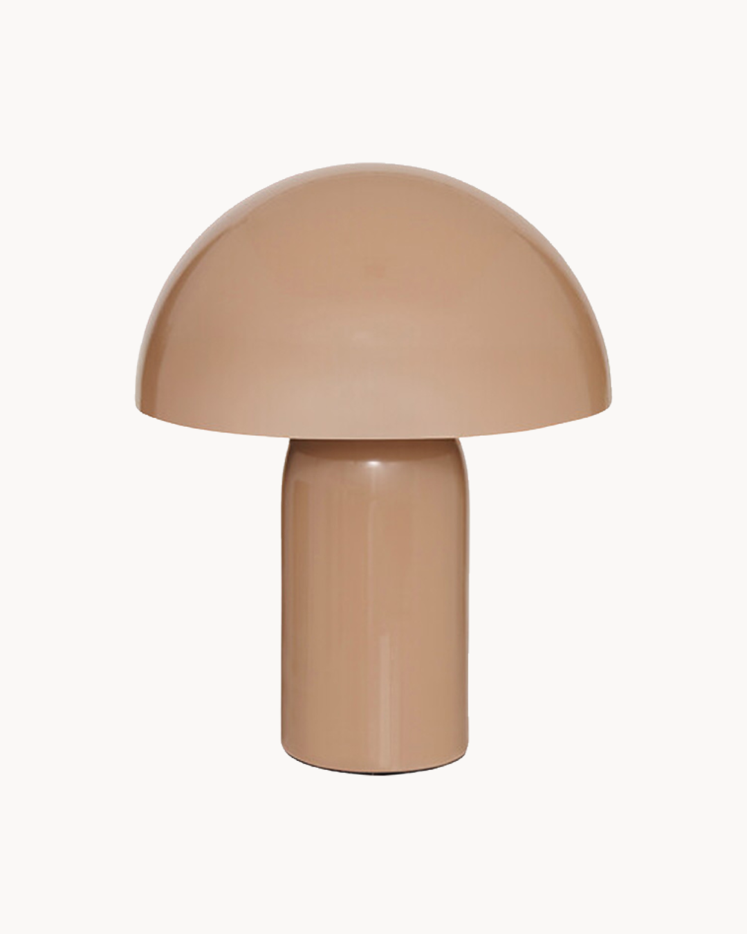 Mid-Century Επιτραπέζιο Φωτιστικό Mushroom 20x24,5εκ Μπεζ - Image 4