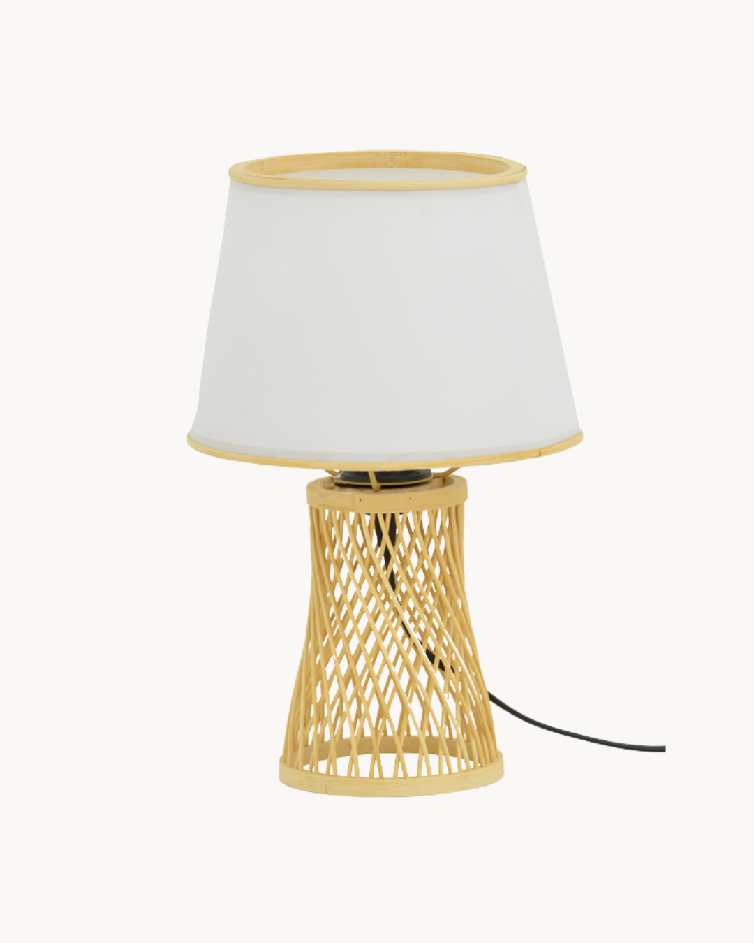 Boho Επιτραπέζιο Φωτιστικό Bamboo 24x37εκ Φυσικό - Image 5