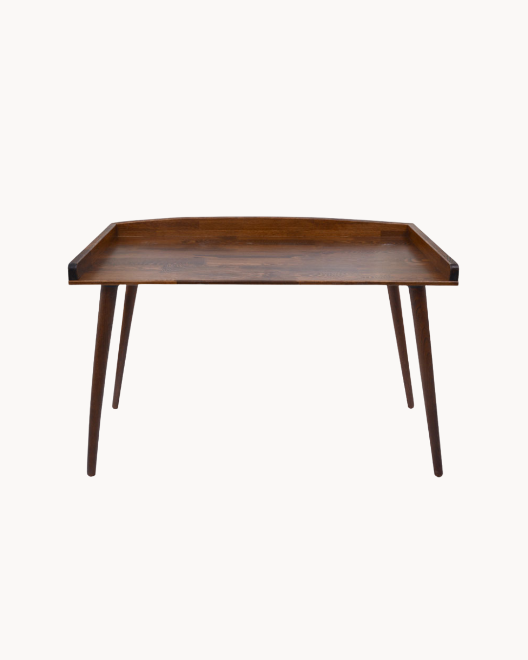 Modern Γραφείο Εργασίας από Ξύλο Πεύκου 119cm Καρυδί - Image 3