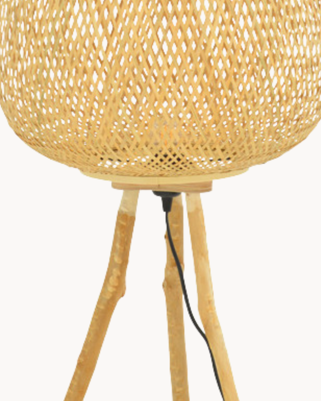 Boho Φωτιστικό Δαπέδου 46x46x94 εκ. Φυσικό - Image 3