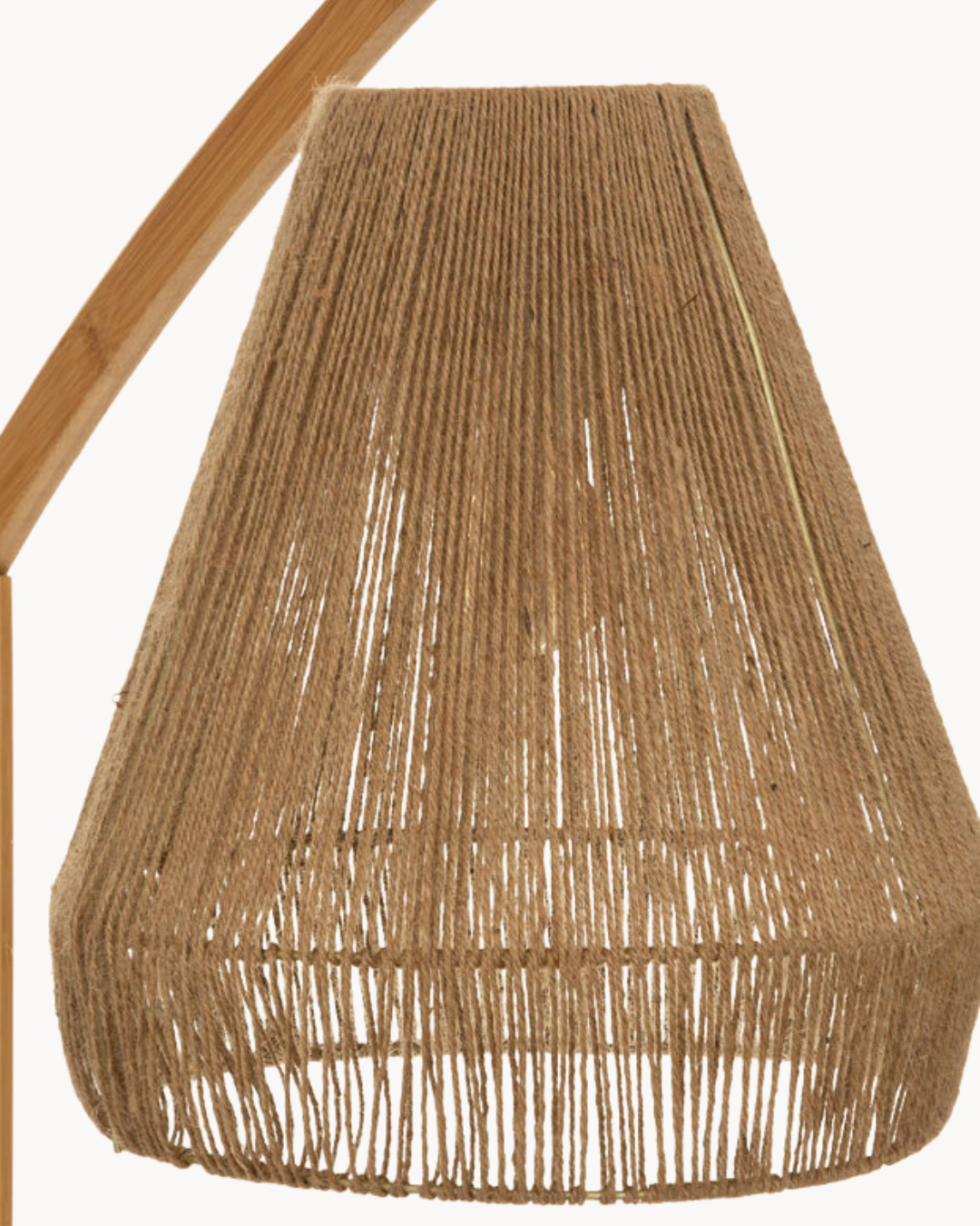 Boho Φωτιστικό Δαπέδου 52x30x158 εκ. Μπεζ - Image 3