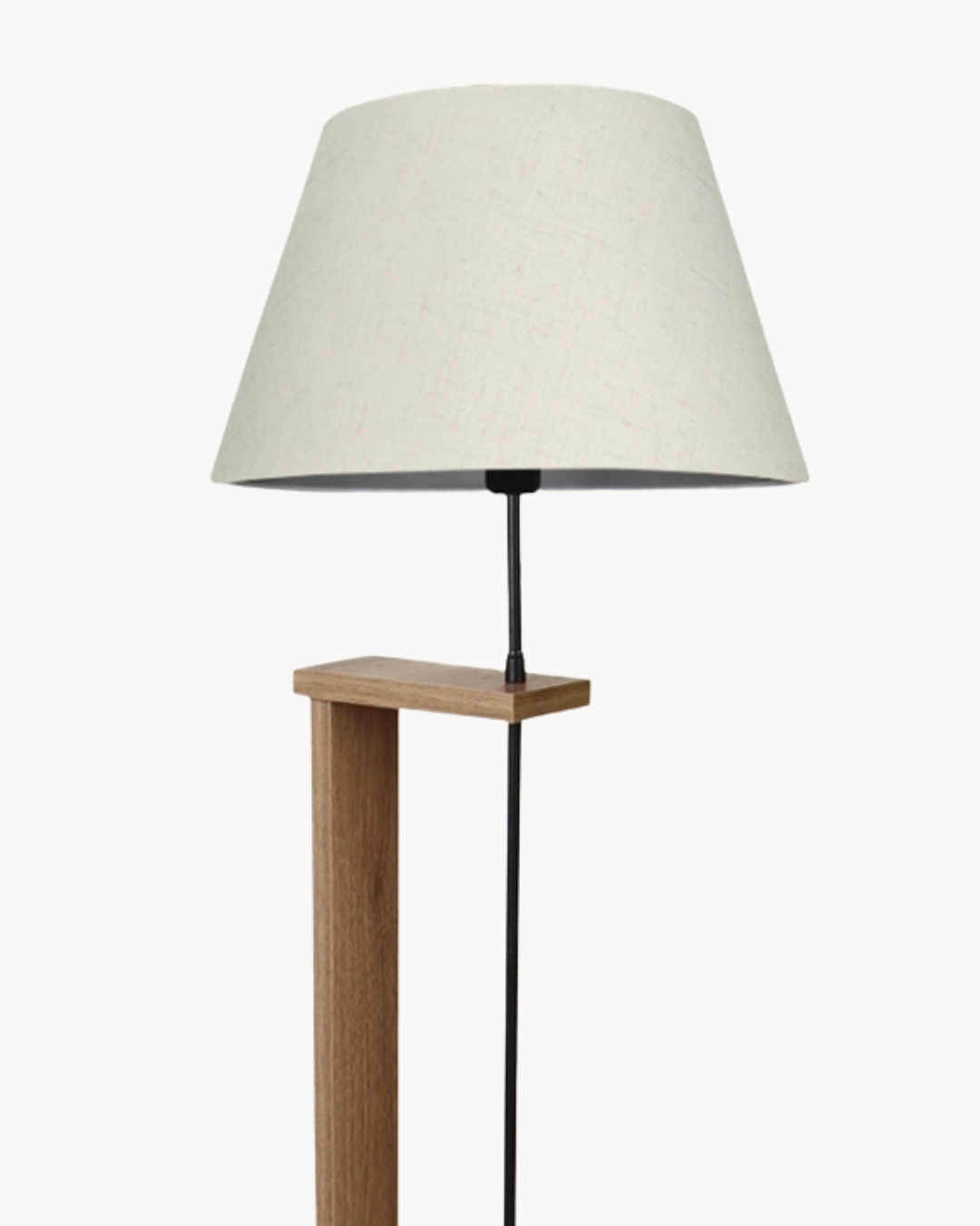 Modern Φωτιστικό Δαπέδου 38x21x150 εκ. Φυσικό - Image 3
