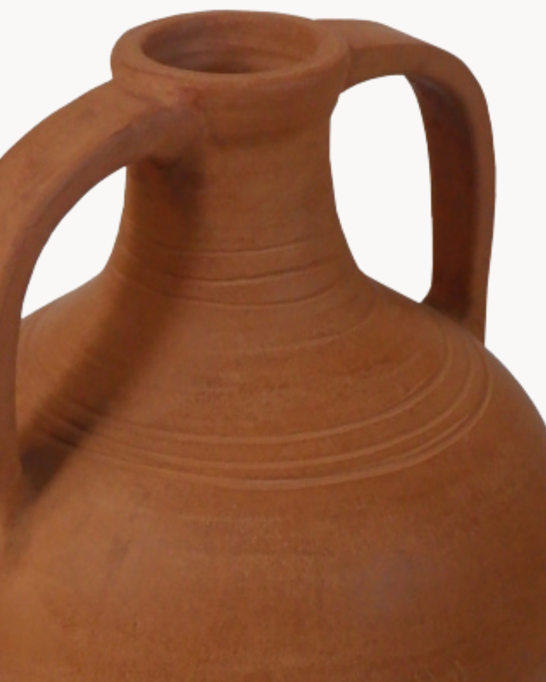 Classic Χειροποίητο Διακοσμητικό Βάζο Τερακότα 35x35x48 εκ. Τερακότα - Image 3