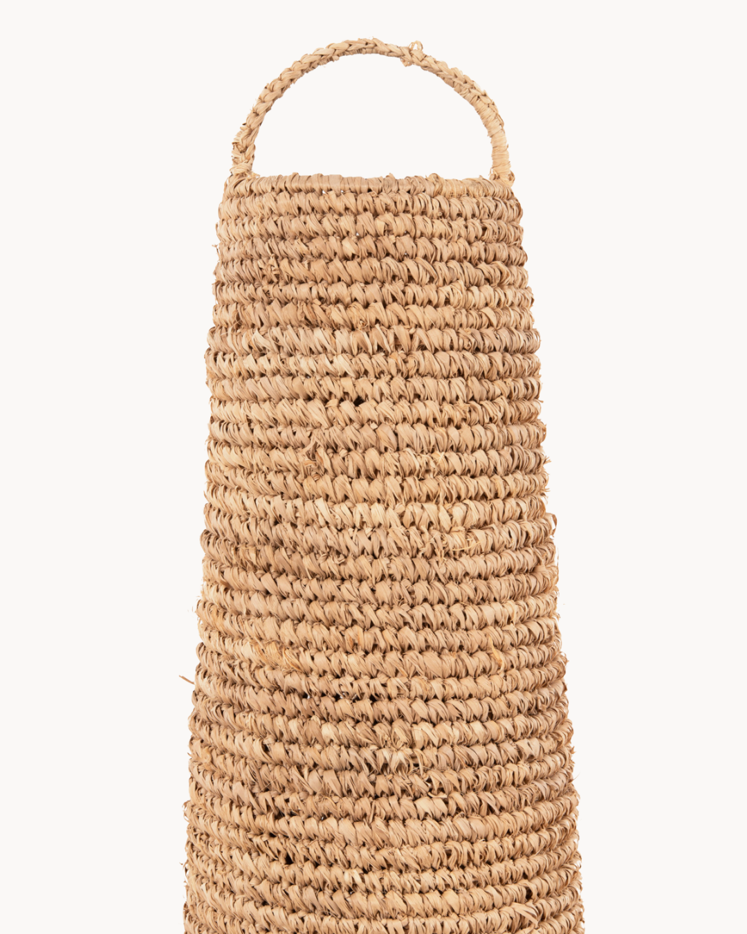 Boho Κρεμαστό Φωτιστικό από Ίνες Φοίνικα Φ102x100 εκ. Φυσικό - Image 5