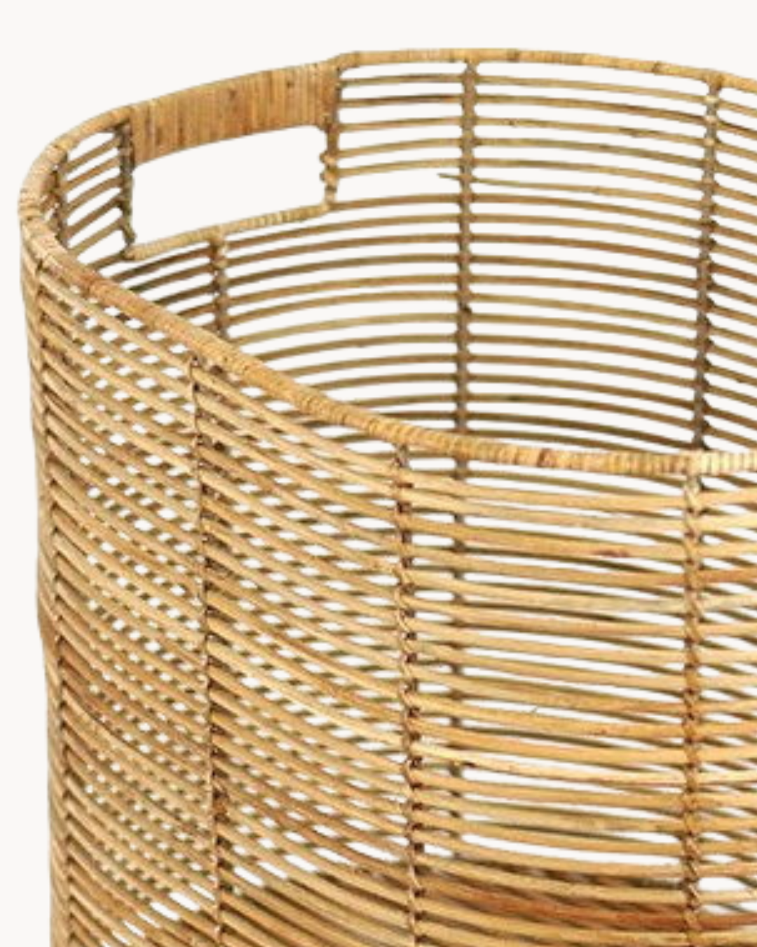 Natural Boho Διακοσμητικό Καλάθι 2 Μεγέθη Φυσικό - Image 4