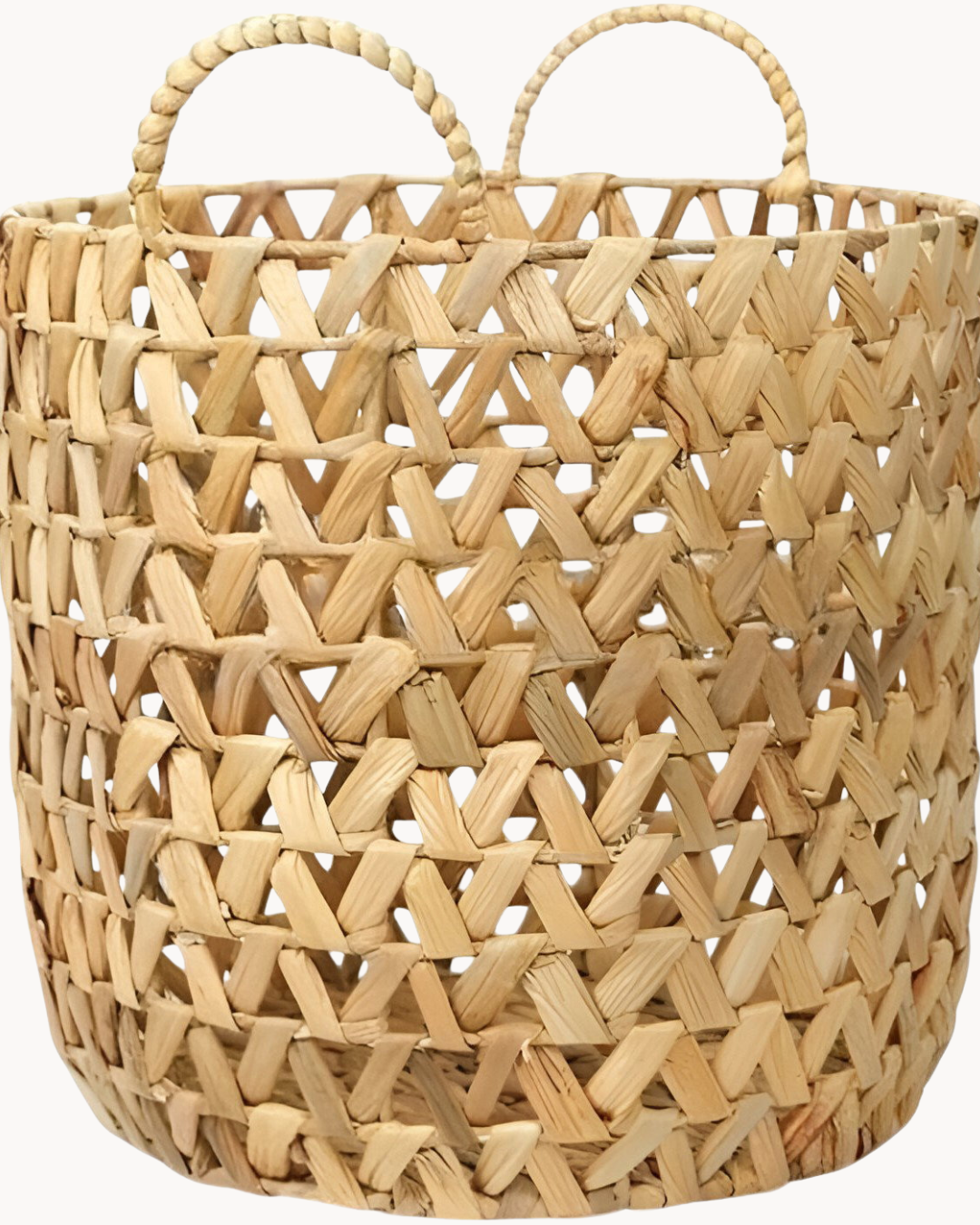 Natural Boho Σετ Διακοσμητικών Καλαθιών 2τμχ Φυσικό - Image 3