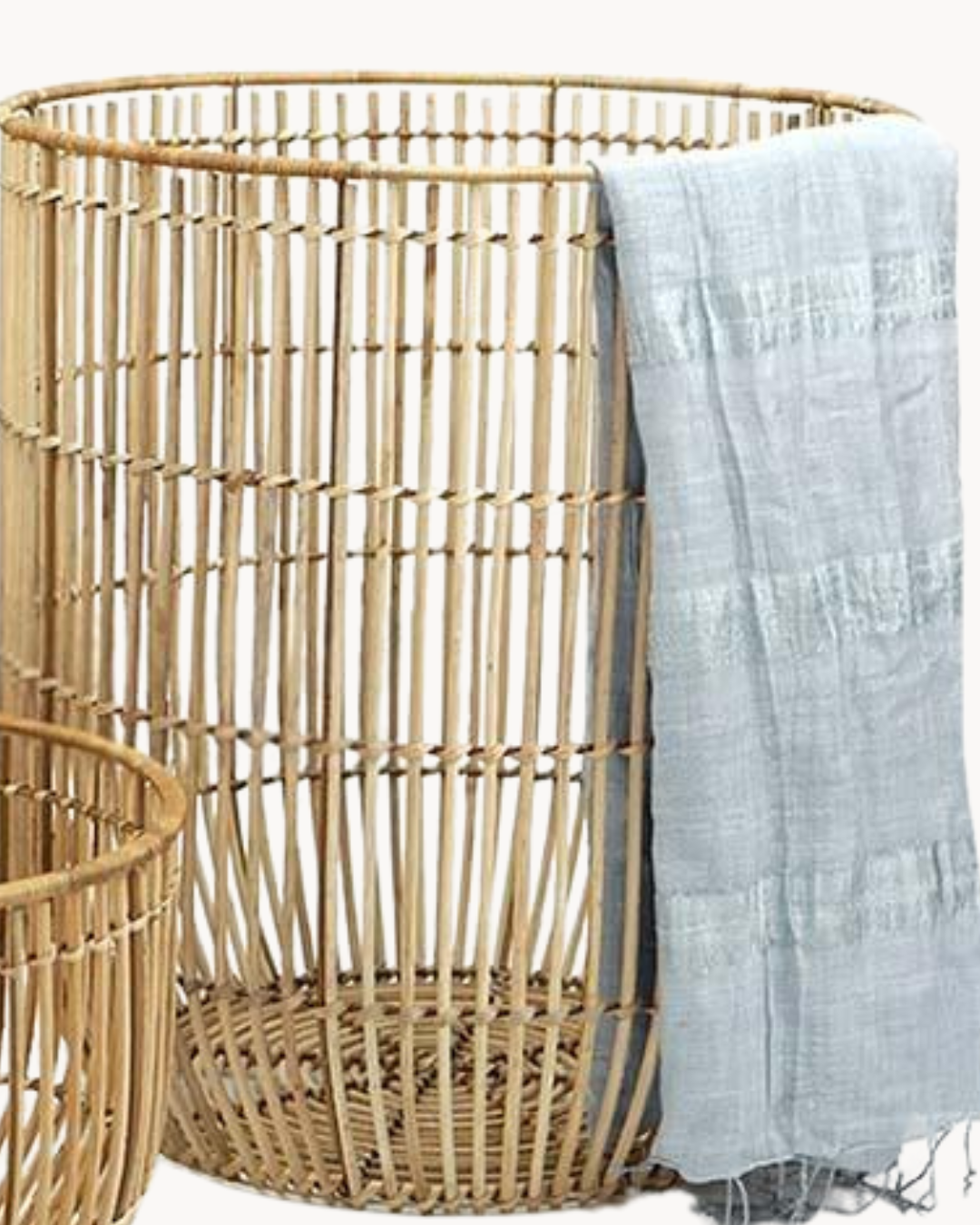 Woven Nest Σετ Διακοσμητικών Καλαθιών 3τμχ Φυσικό - Image 4