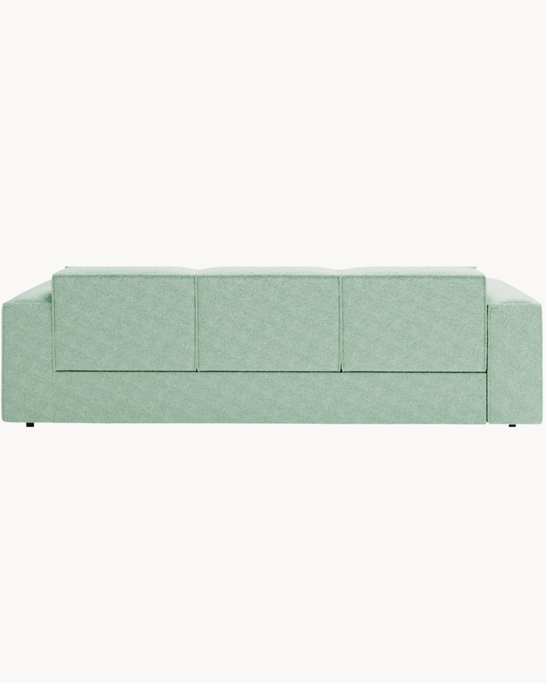 Modern Chic Τριθέσιος Καναπές-Κρεβάτι 252cm Μέντα - Image 5