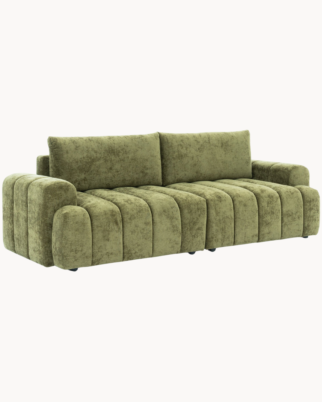 Modular Καναπές-Κρεβάτι με Μετατροπή σε Γωνιακό 260cm Λαδί - Image 6